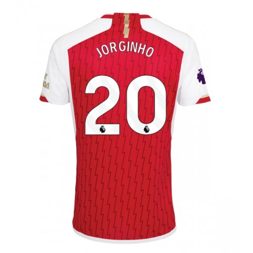 Fotballdrakt Herre Arsenal Jorginho Frello #20 Hjemmedrakt 2023-24 Kortermet